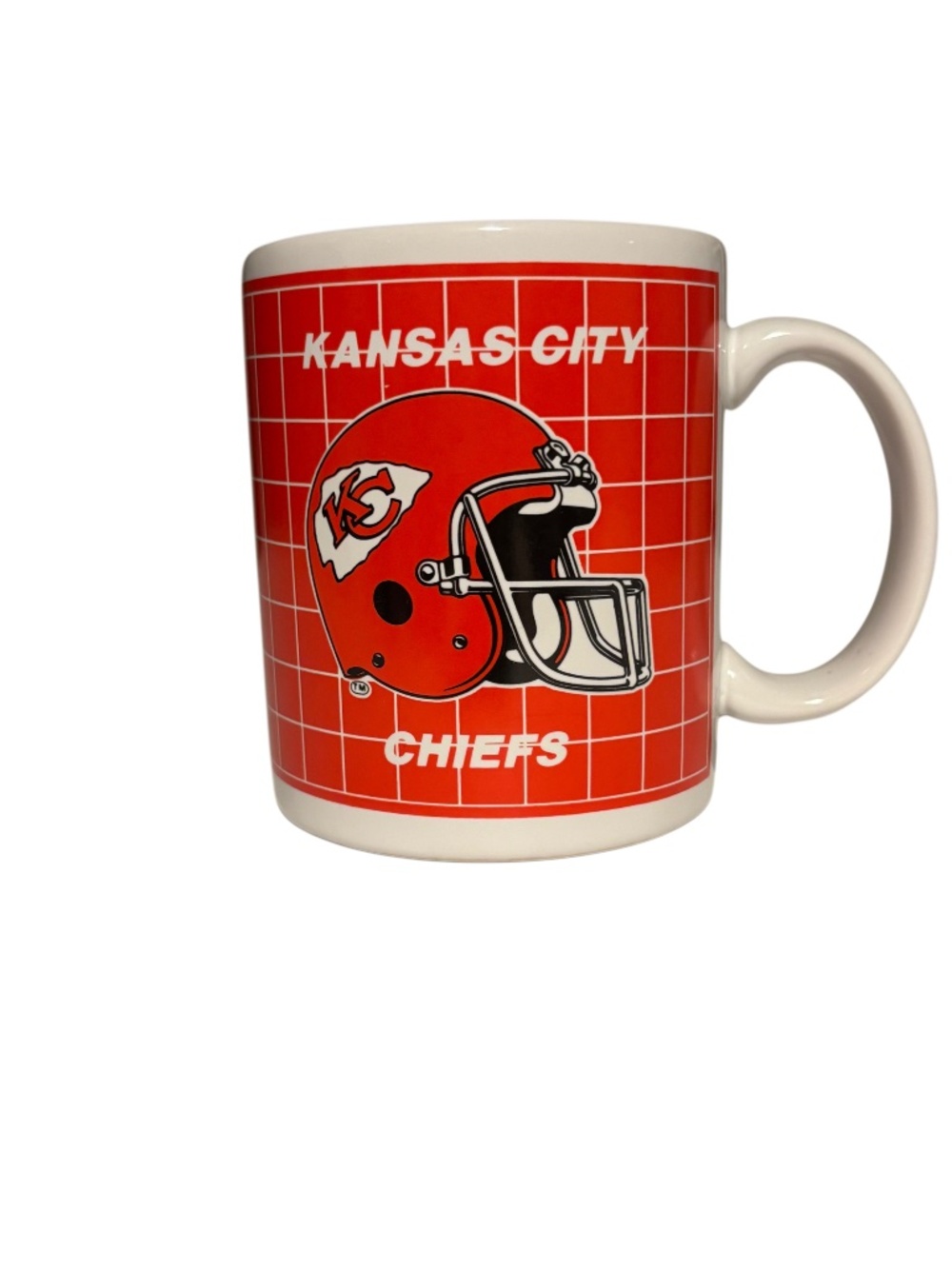 Vintage 1980s Papel NFL Kansas City Chiefs Coffee Mug
